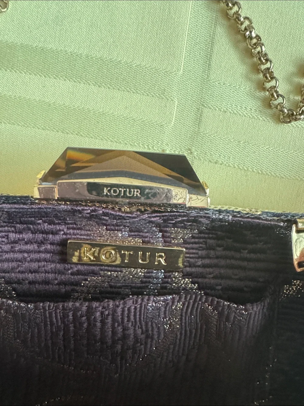 Kotur Sequined Ombre Evening Bag